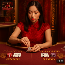 Legiano - Live Baccarat Table Game - Elegant Card Play
