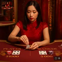 Legiano - Live Baccarat Table Game - Elegant Card Play